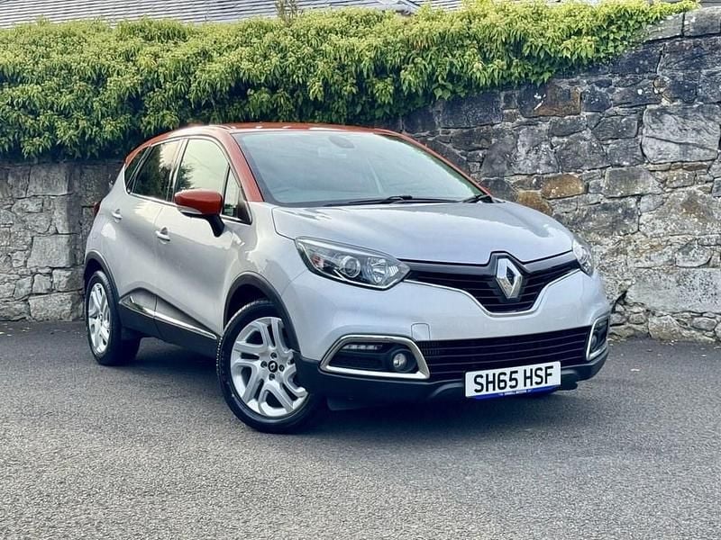 Silver/orange Used 2015 Renault Captur Dynamique SUV | £7,399 (Fair price) - Image 1/4