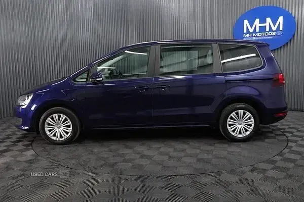 Used VW Sharan S 150 HP (110 kW) 2019 Blue MPV