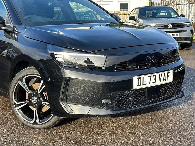 Used Vauxhall Corsa S 99 HP (72 kW) 2023 Black Hatchback