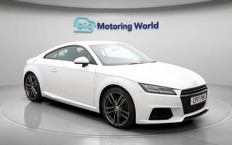 White Used 2017 Audi TT S-Line Coupe | £12,660 (Fair price) - Image 1/4