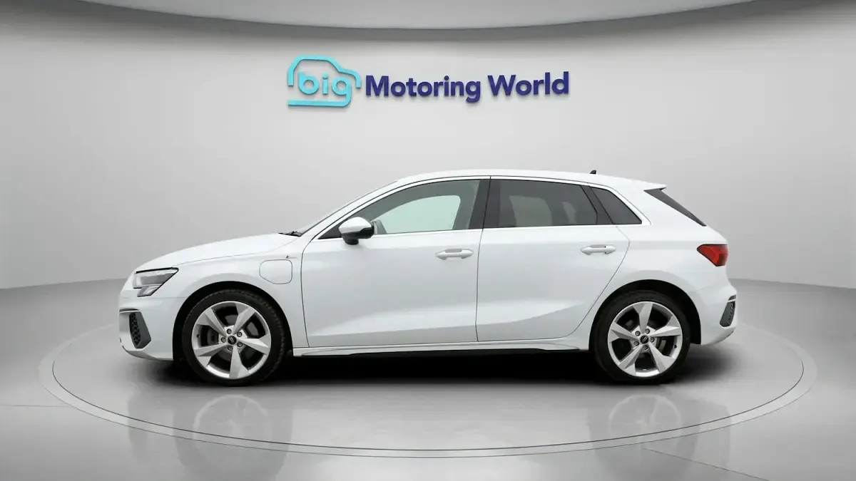 Used Audi A3 Sportback e-tron S-Line 2023 White Hatchback