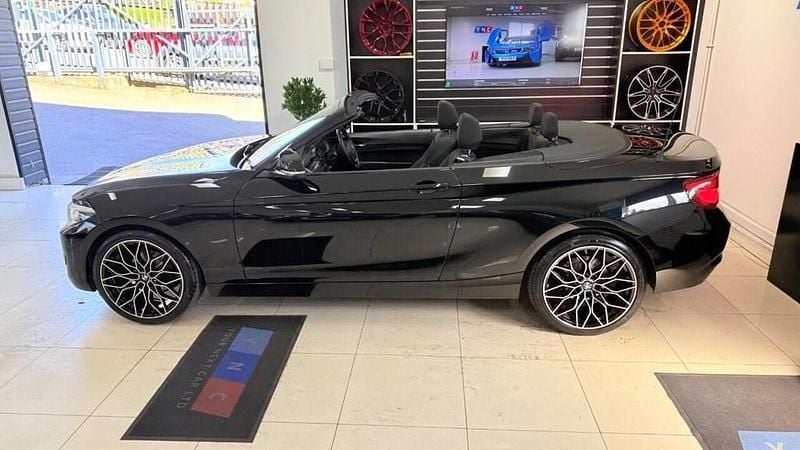 Used BMW 218 Sport Line 2019 Black Cabriolet