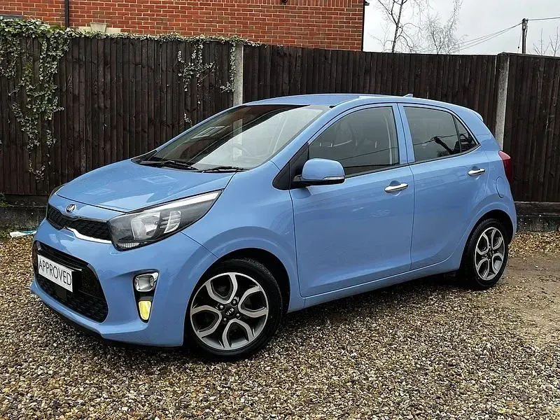 Second-hand Kia Picanto 84 CP (61 kW) 2018 Albastru Hatchback