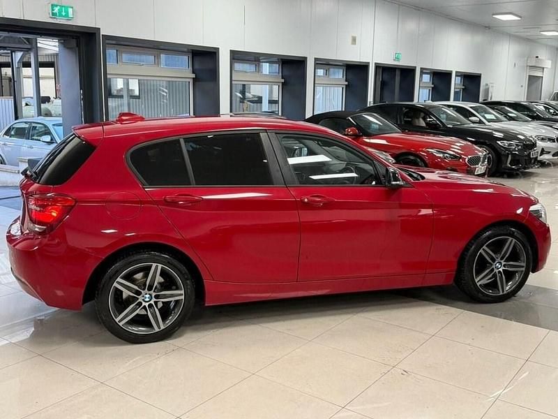Used BMW 116 Sport Line 116 HP (85 kW) 2015 Red Hatchback