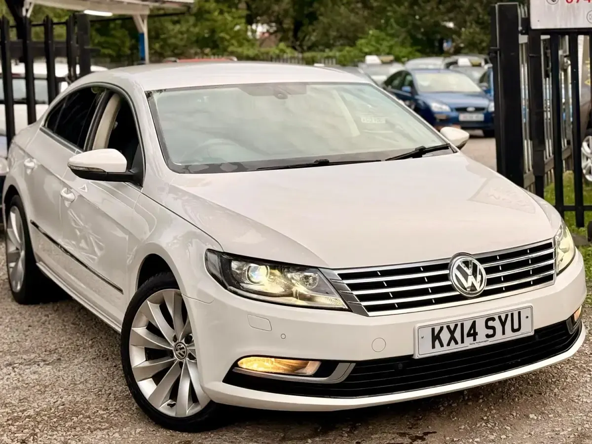 Used VW CC GT 2014 White Sedan