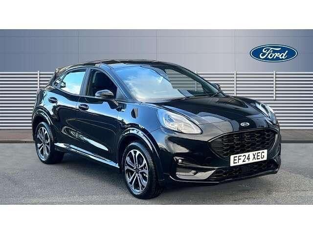 Black Used 2024 Ford Puma ST-Line SUV | £19,803 (Fair price) - Image 1/4