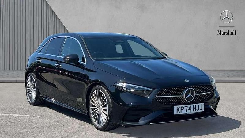 Black Used 2024 Mercedes A200 AMG Line Premium Plus Hatchback | £29,084 (Expensive) - Image 1/4