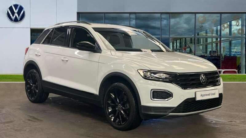 White Used 2021 VW T-Roc Black Edition SUV | £21,864 (Fair price) - Image 1/4