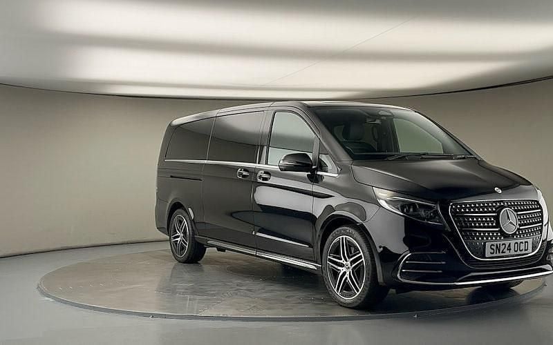 Obsidian black Used 2023 Mercedes V300 Premium MPV | £76,500 (Fair price) - Image 1/4