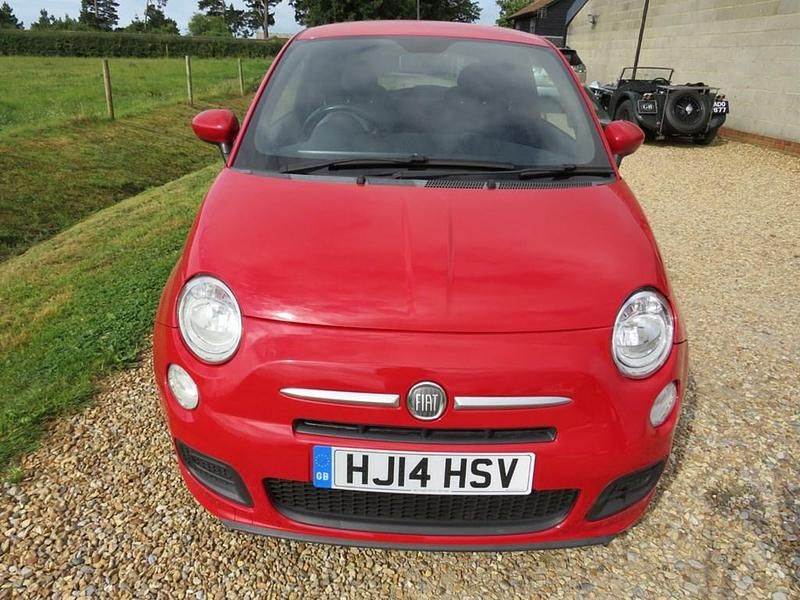 Used Fiat 500 S 85 HP (62 kW) 2014 Red Hatchback