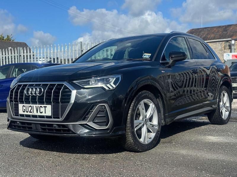 Used Audi Q3 S-Line 150 HP (110 kW) 2021 Black SUV