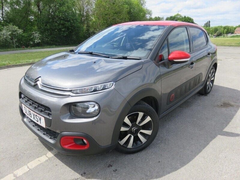 Grey Used 2018 Citroën C3 Flair Hatchback | £6,490 (Good price) - Image 1/4