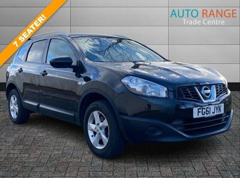 Black Used 2011 Nissan Qashqai +2 S SUV | £3,491 (Fair price) - Image 1/4