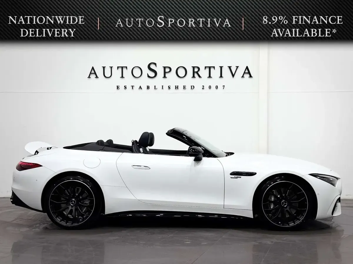 Used Mercedes SL43 AMG Premium Plus 2023 White Cabriolet