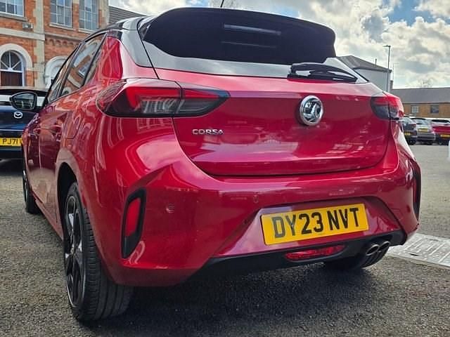 Used Vauxhall Corsa S 130 HP (95 kW) 2023 Red Hatchback