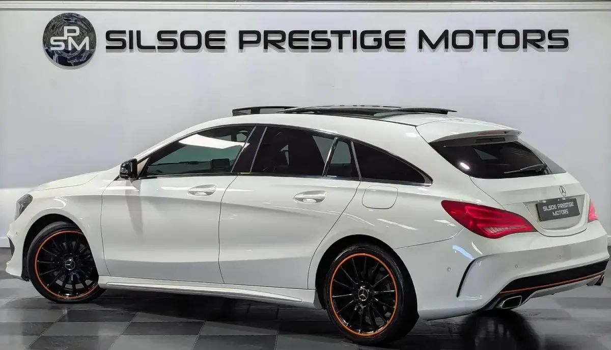 Used Mercedes CLA220 177 HP (130 kW) 2015 White Coupe