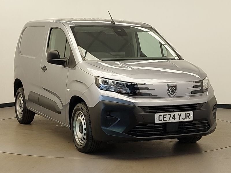 Grey Used 2024 Peugeot Partner Van | £13,998 (Fair price) - Image 1/4