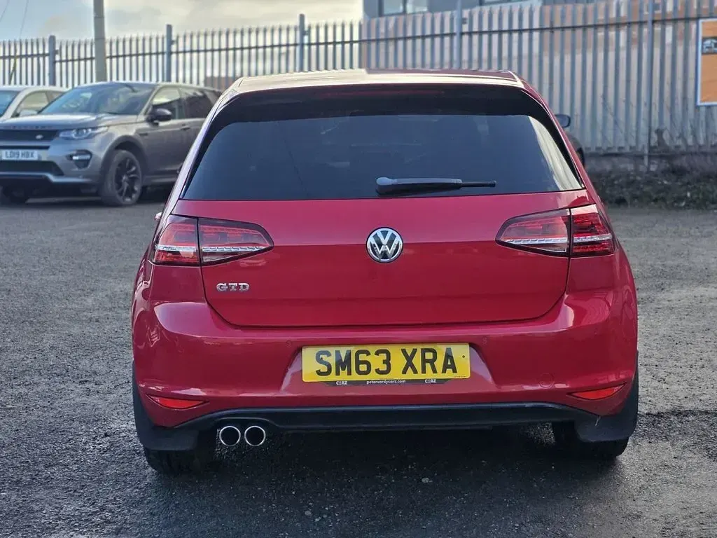 Used VW Golf VII GTD 2013 Red Hatchback