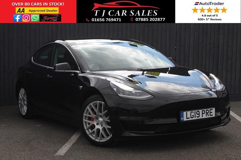 Usado Tesla Model 3 Performance 461 kW (627 HP) 2019 Preto Sedan