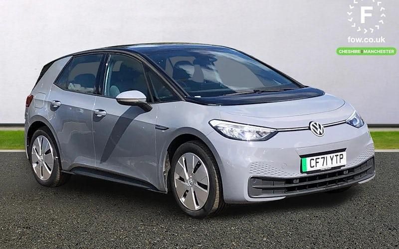 Used VW ID.3 Comfortline 150 kW (204 HP) 2021 Grey Hatchback