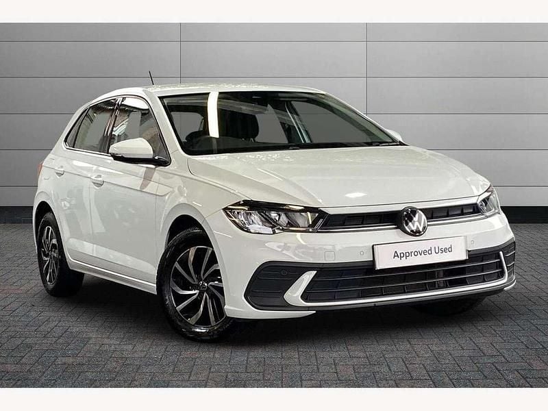 White Used 2023 VW Polo Life Hatchback | £17,679 (Fair price) - Image 1/4