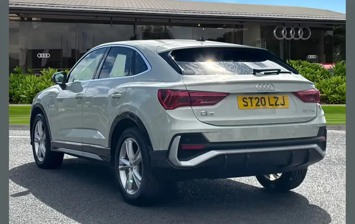 Used Audi Q3 S-Line 150 HP (110 kW) 2020 Silver SUV