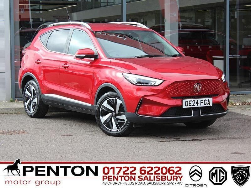 Red Used 2024 MG ZS Trophy Connect Sedan | £15,990 (Good price) - Image 1/4