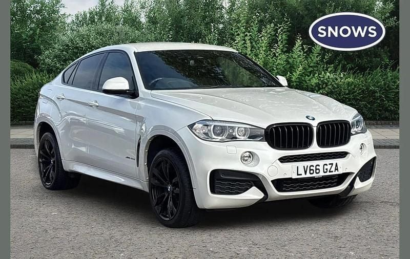 Used BMW X6 M Sport 313 HP (230 kW) 2016 White SUV