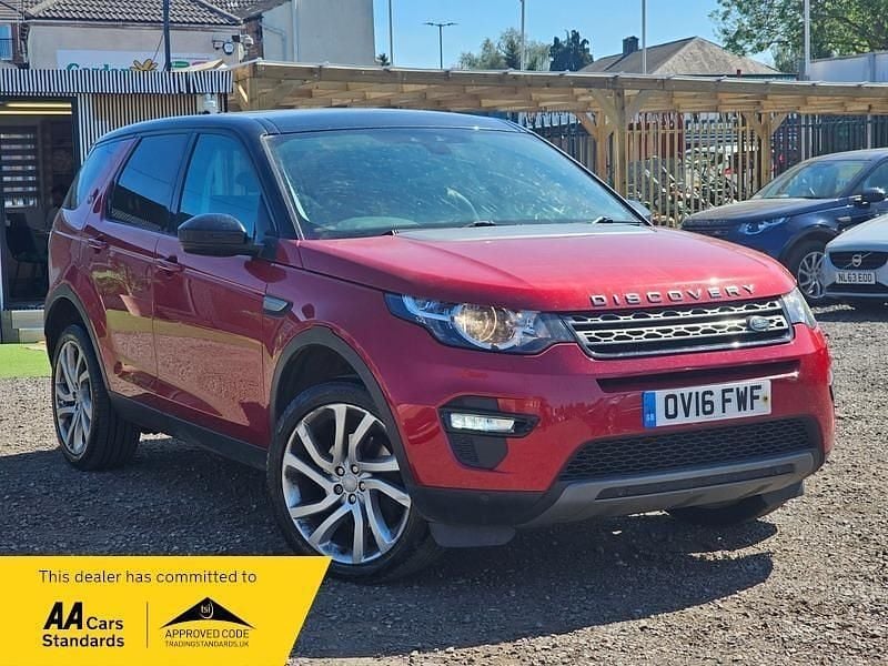 Red Used 2016 Land Rover Discovery Sport SE SUV | £8,750 (Fair price) - Image 1/4