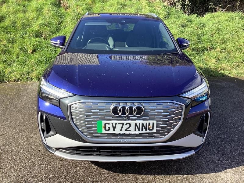 Used Audi Q4 e-tron S-Line 125 kW (170 HP) 2023 Blue SUV