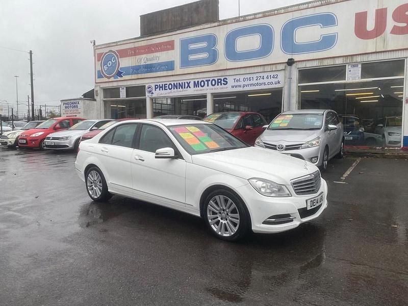 Begagnad Mercedes C220 Executive 2014 Vit Sedan