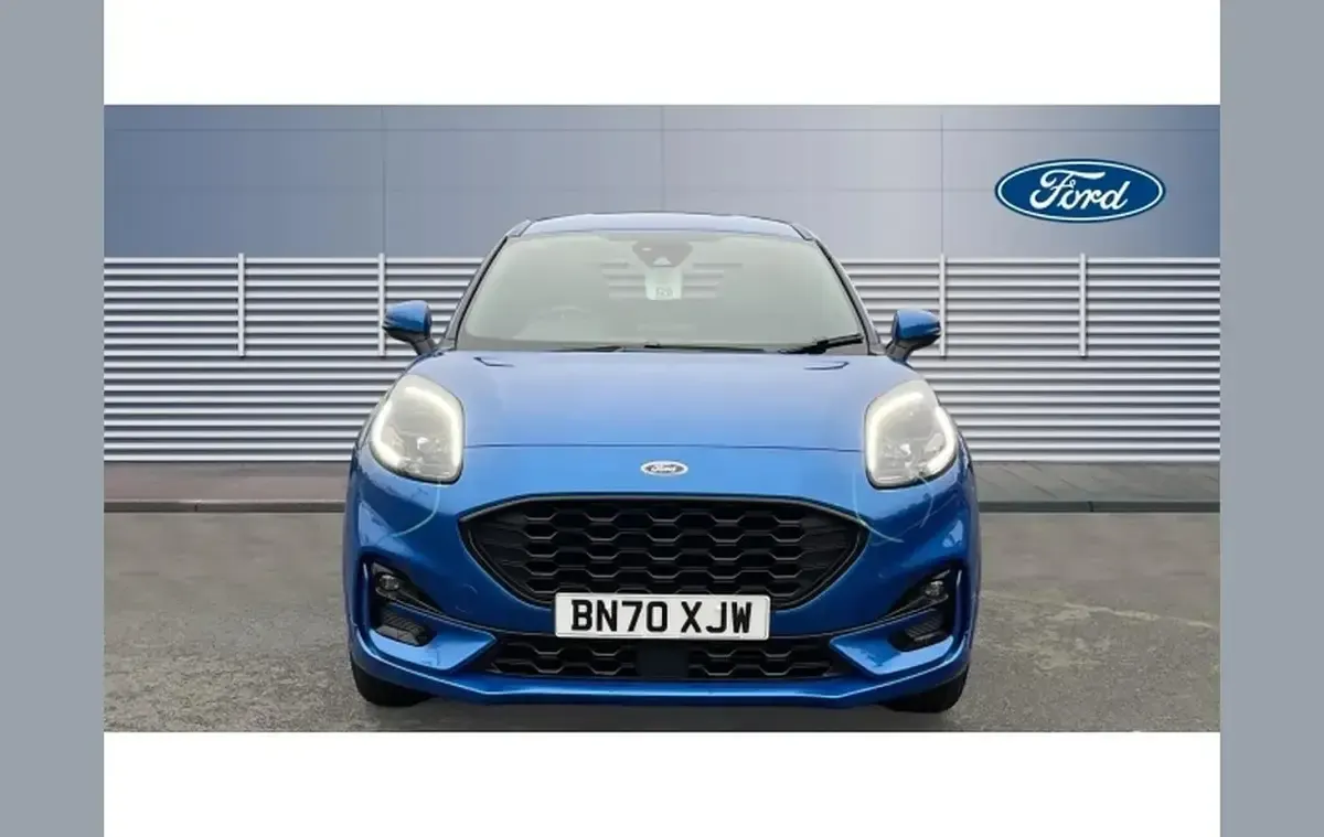 Used Ford Puma ST-Line 125 HP (91 kW) 2020 Blue Coupe