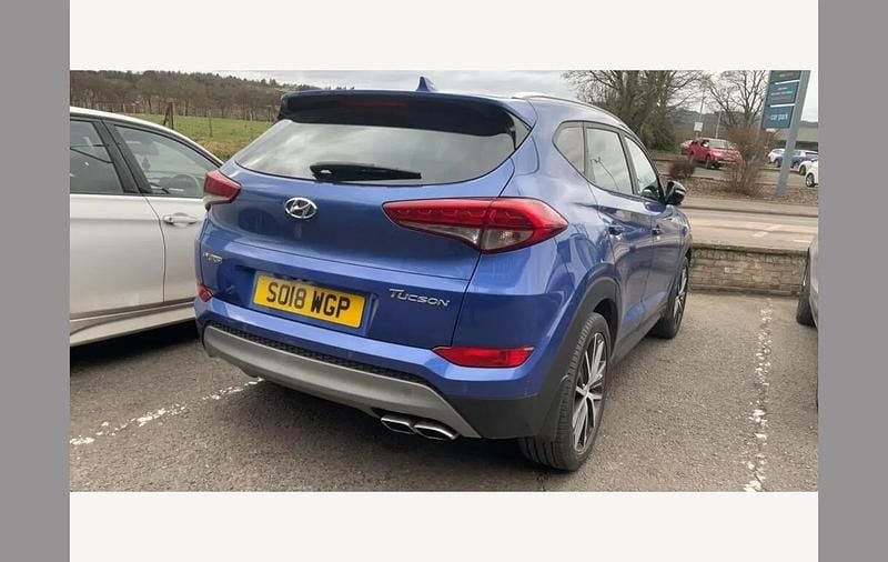 Used Hyundai Tucson GO! 174 HP (127 kW) 2018 Blue SUV