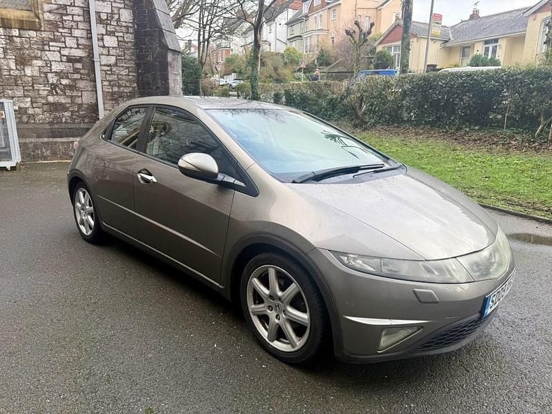 Used Honda Civic EX 2009 Grey Hatchback