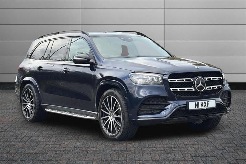 Polar white Used 2022 Mercedes GLS400 Night SUV | £56,995 (Good price) - Image 1/4