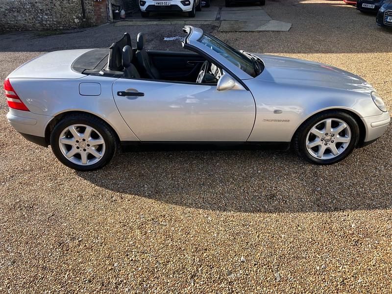 Used Mercedes SLK230 1998 Silver Cabriolet