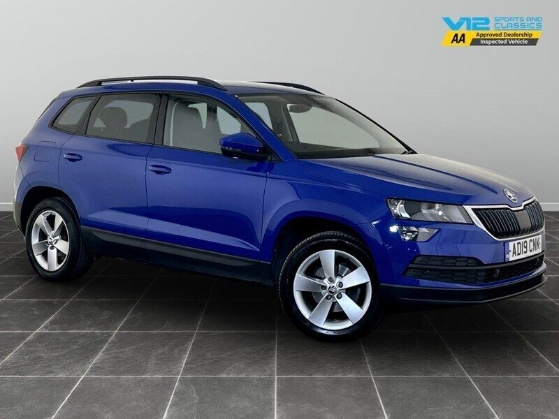 Blue Used 2019 Skoda Karoq SE Technology SUV | £9,995 - Image 1/2