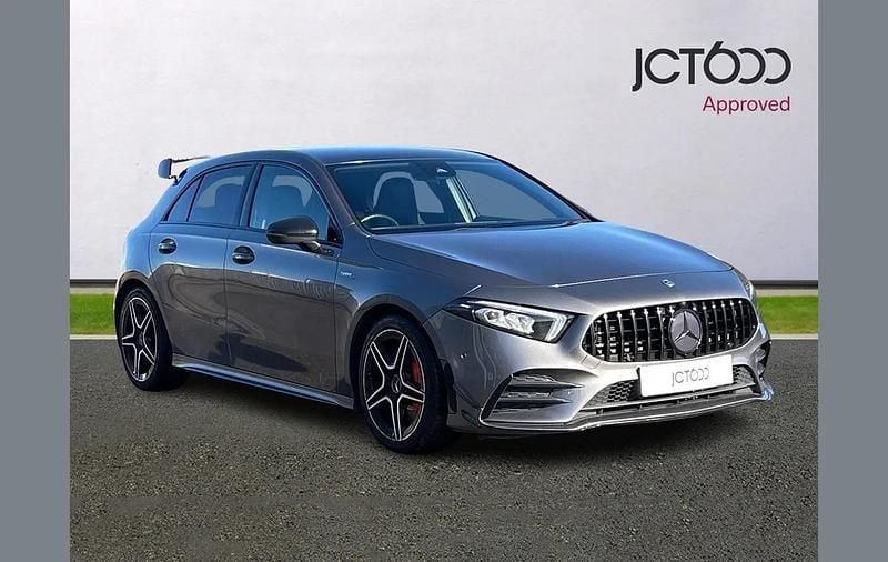 Used Mercedes A35 AMG Premium 301 HP (221 kW) 2019 Grey Hatchback
