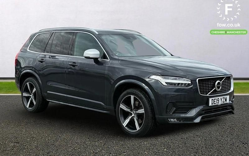 Grey Used 2019 Volvo XC90 R-Design SUV | £26,599 (Super price) - Image 1/4