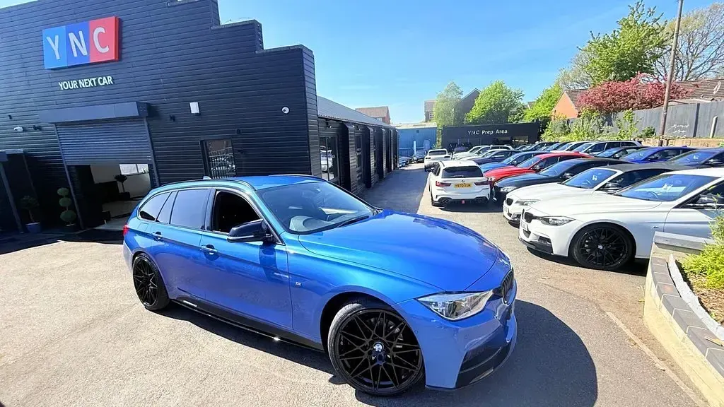 Used BMW 320 M Sport 2018 Blue Estate