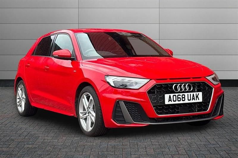 Red Used 2018 Audi A1 S-Line Hatchback | £13,995 (Fair price) - Image 1/2