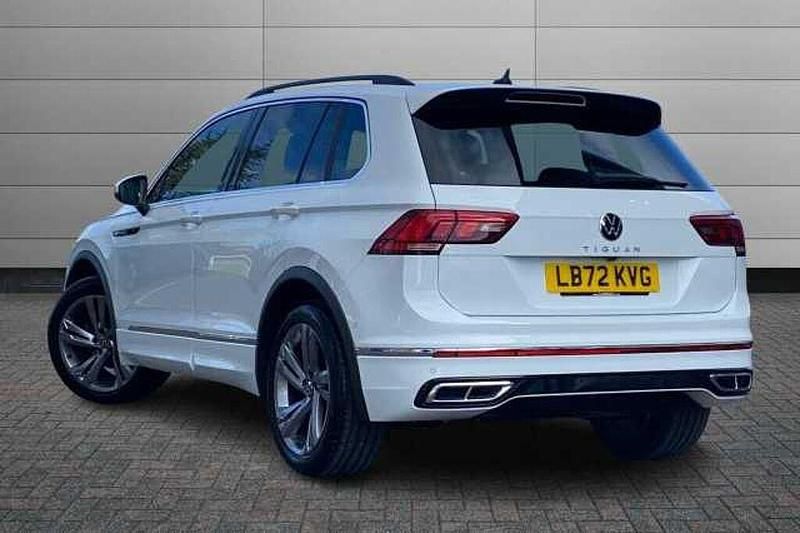 Used VW Tiguan R-line Edition 150 HP (110 kW) 2022 White SUV