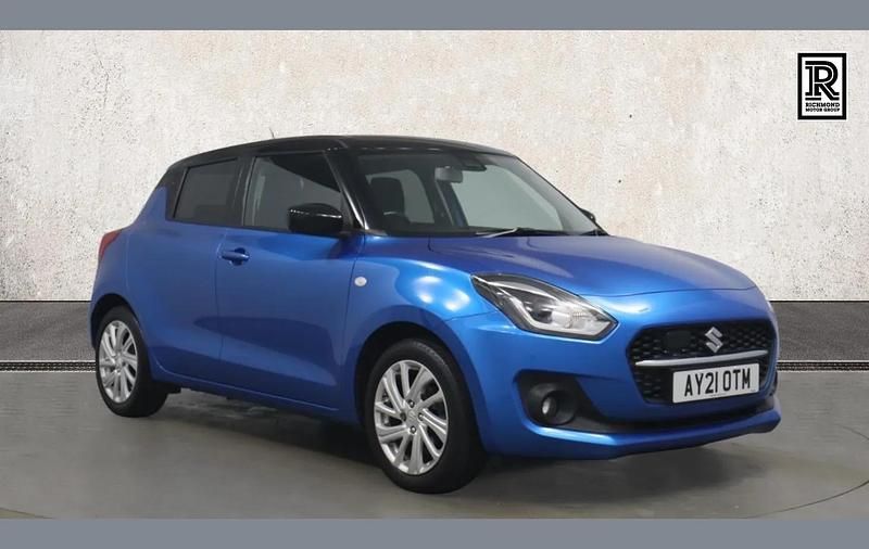 Used Suzuki Swift SZ-T 81 HP (59 kW) 2021 Blue Hatchback