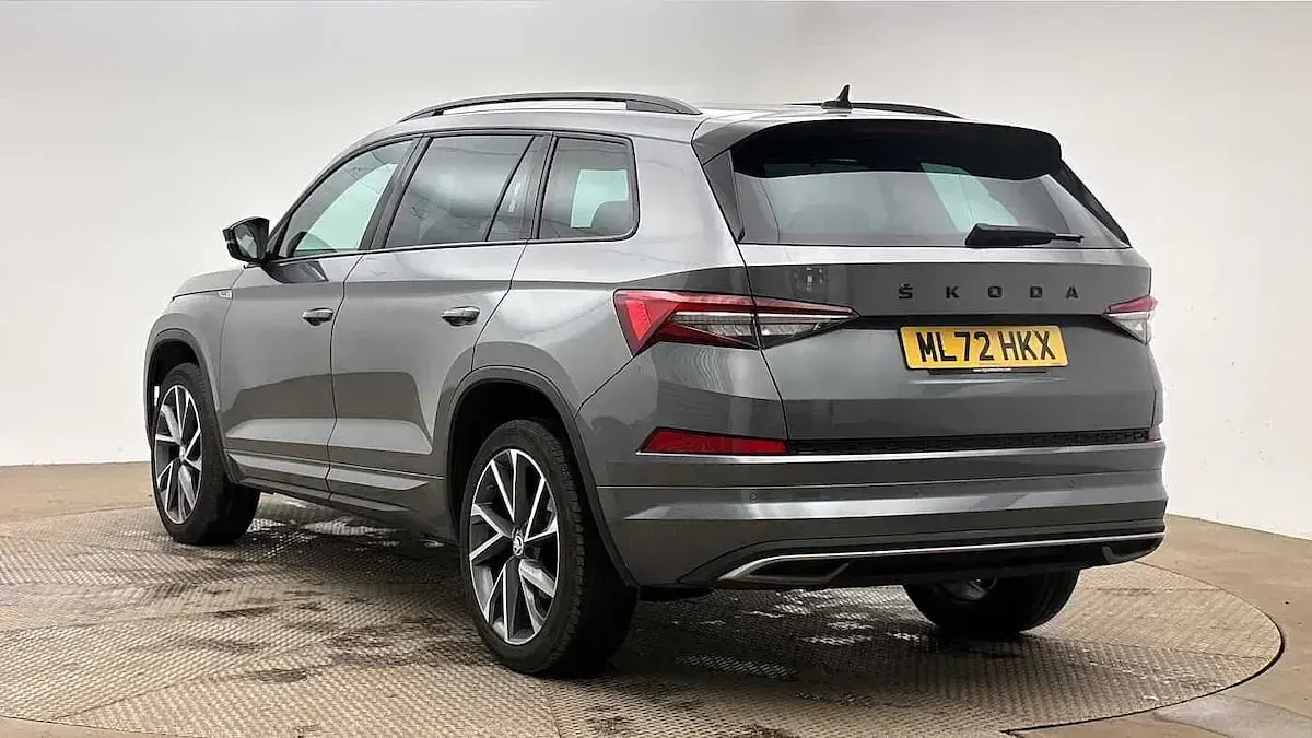 Used Skoda Kodiaq SportLine 110 HP (80 kW) 2022 Graphite grey metallic SUV