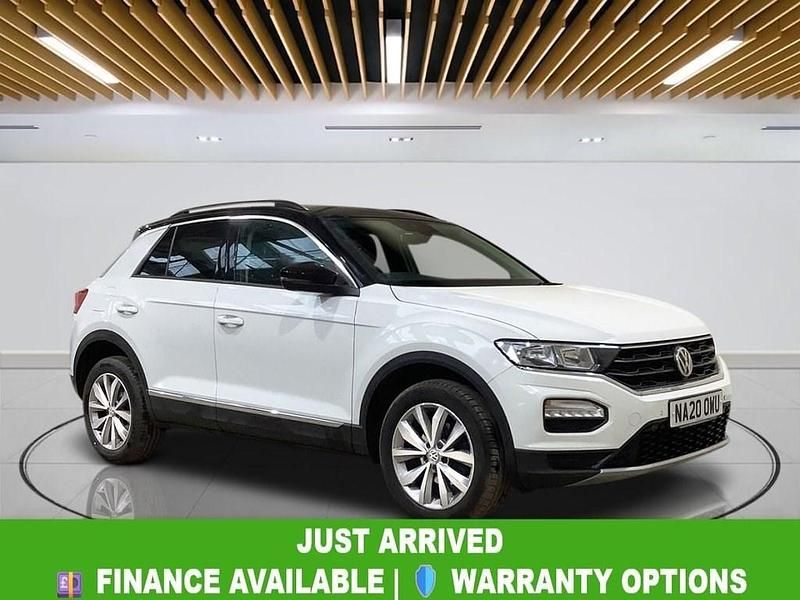 Used VW T-Roc Design 115 HP (84 kW) 2020 White SUV