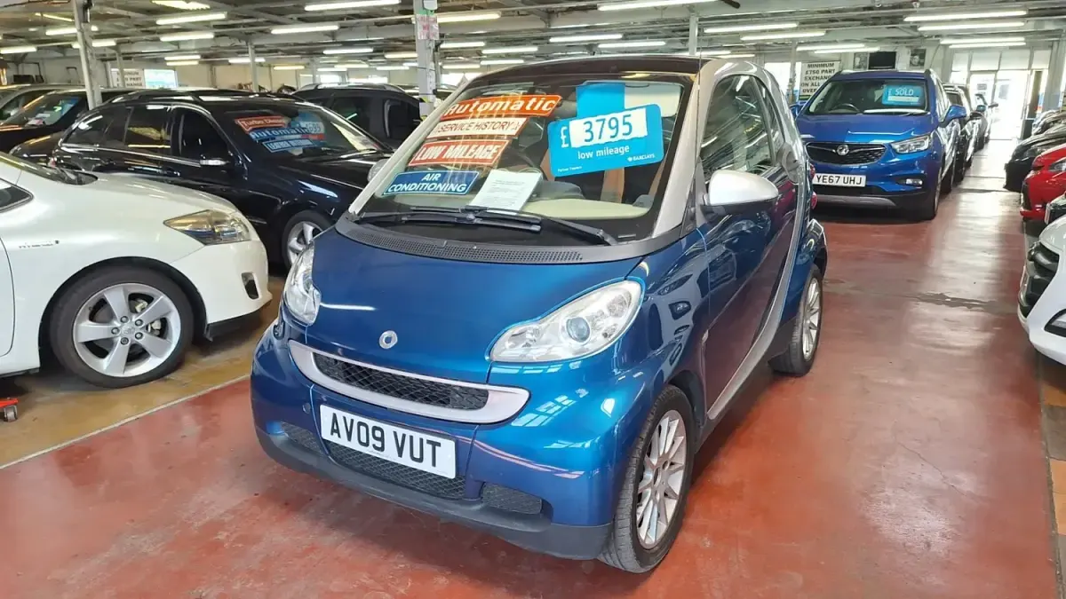 Usado Smart ForTwo Coupé Passion 2009 Azul Coupé