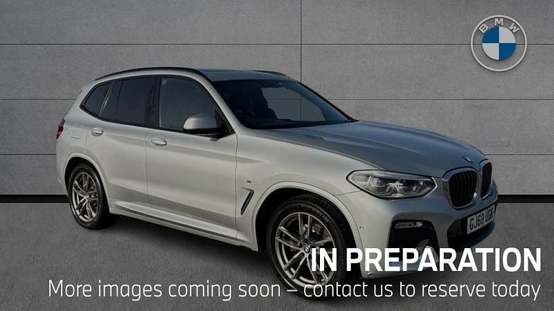 Used BMW X3 M Sport 187 HP (137 kW) 2018 Silver SUV