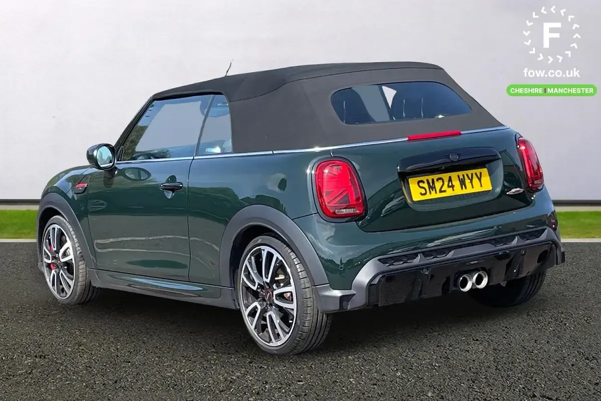 Used Mini John Cooper Works Cabriolet 2024 Green Cabriolet