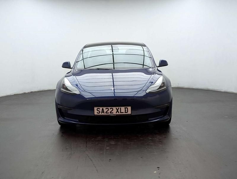Used Tesla Model 3 Long Range AWD 366 kW (498 HP) 2022 Blue Sedan