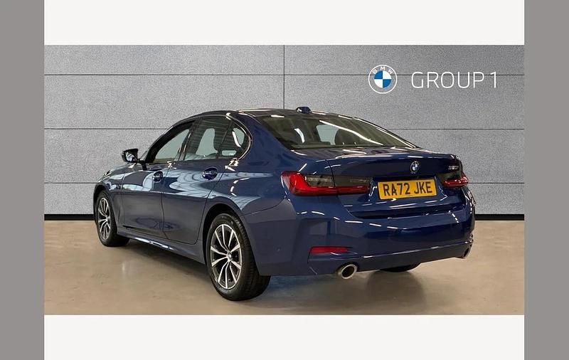 Used BMW 320 Sport Line 184 HP (135 kW) 2023 Blue Sedan